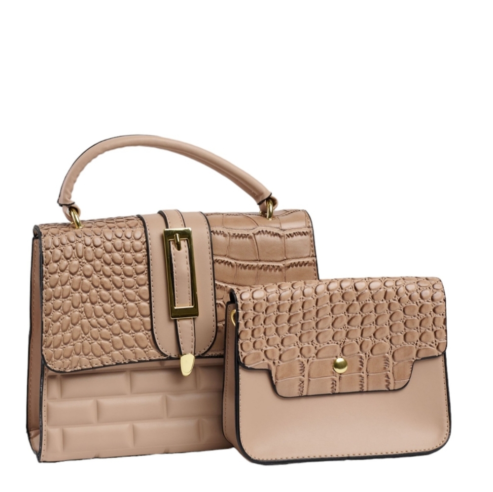 Tan Crossbody Set